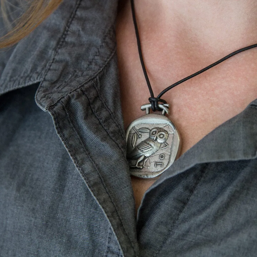 Athena's Owl Jewelry Set