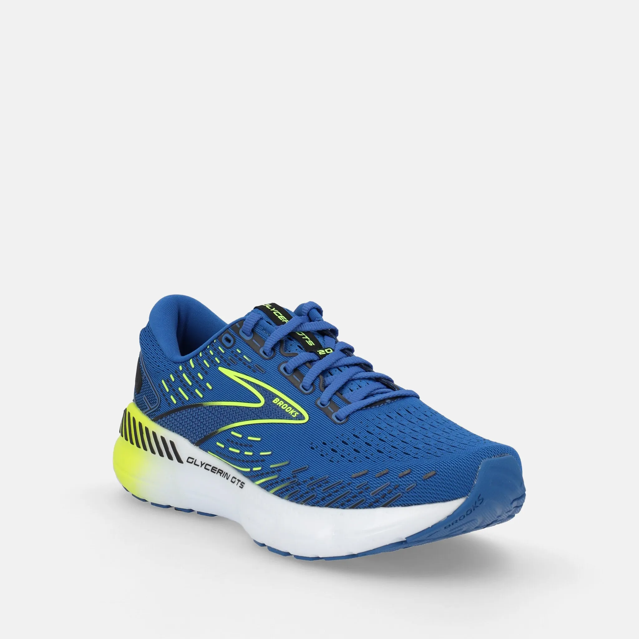 Certainly! A well-optimized e-commerce product title for the Brooks Glycerin GTS 20 should include relevant modifiers such as the brand, model, key features, and intended use to attract potential buyers. Heres an optimized title:

Brooks Glycerin GTS 20 Mens Stability Running Shoes - Maximum Cushioning, Supportive Fit, Ideal for Road Running

Feel free to adjust any specific details to better fit the products actual specifications or target audience.