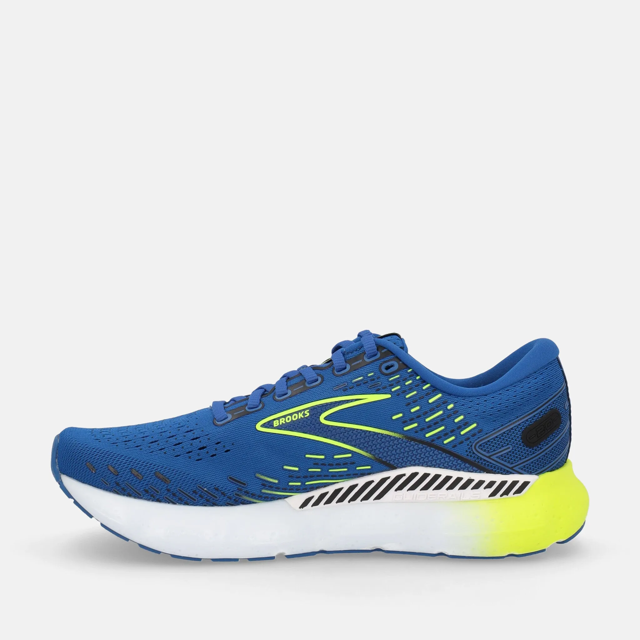 Certainly! A well-optimized e-commerce product title for the Brooks Glycerin GTS 20 should include relevant modifiers such as the brand, model, key features, and intended use to attract potential buyers. Heres an optimized title:

Brooks Glycerin GTS 20 Mens Stability Running Shoes - Maximum Cushioning, Supportive Fit, Ideal for Road Running

Feel free to adjust any specific details to better fit the products actual specifications or target audience.