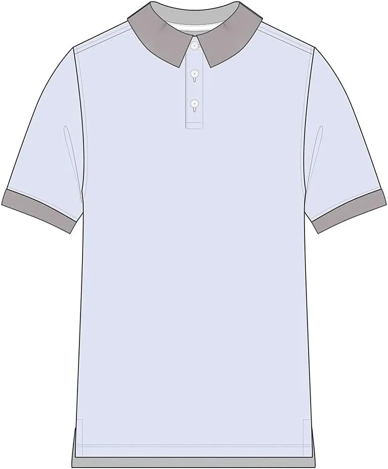Classroom School Uniforms Boys' Real School Unisex Short SLV Pique Polo