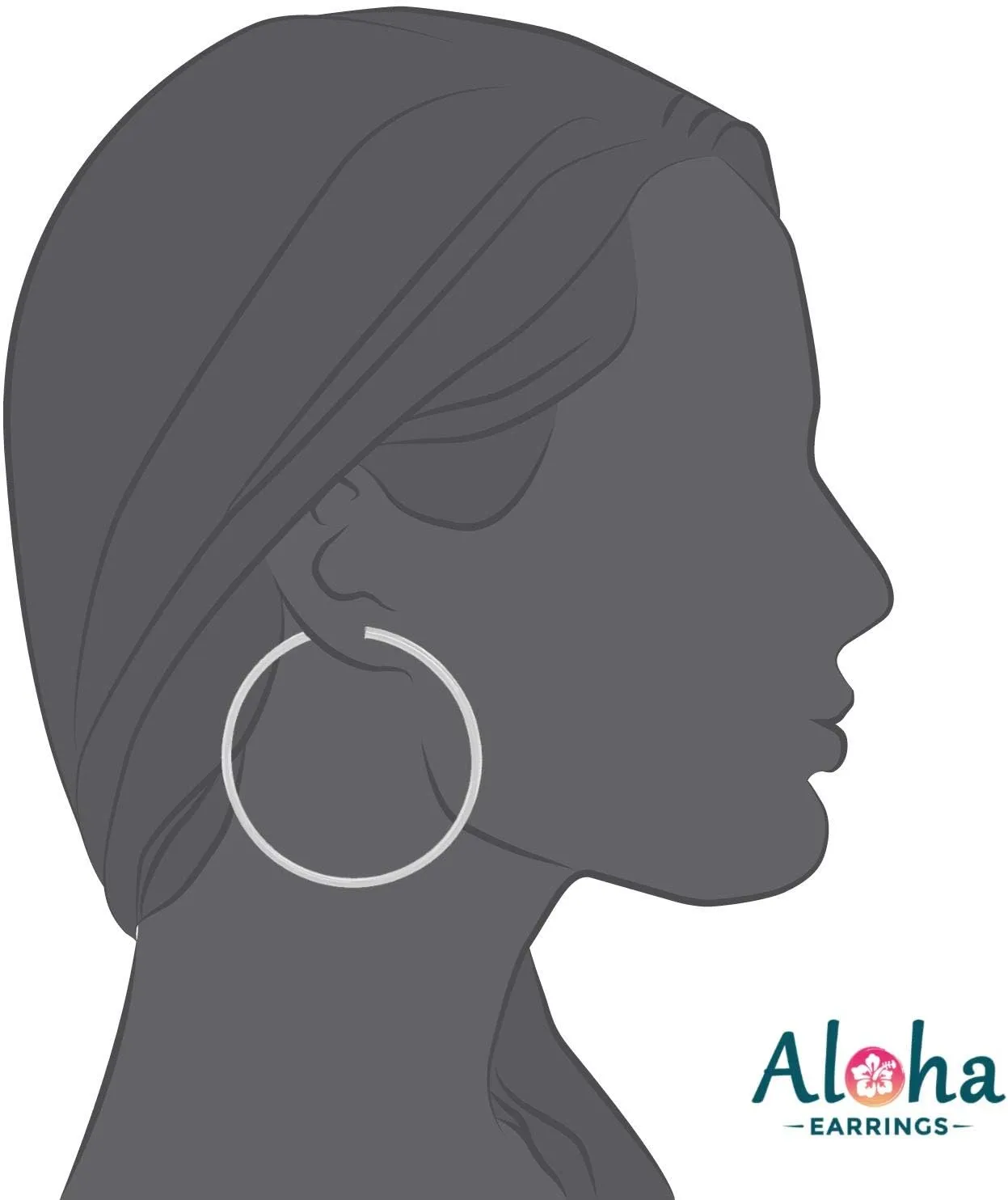Clip On Spring Hoop Earrings for Non-Pierced Ears