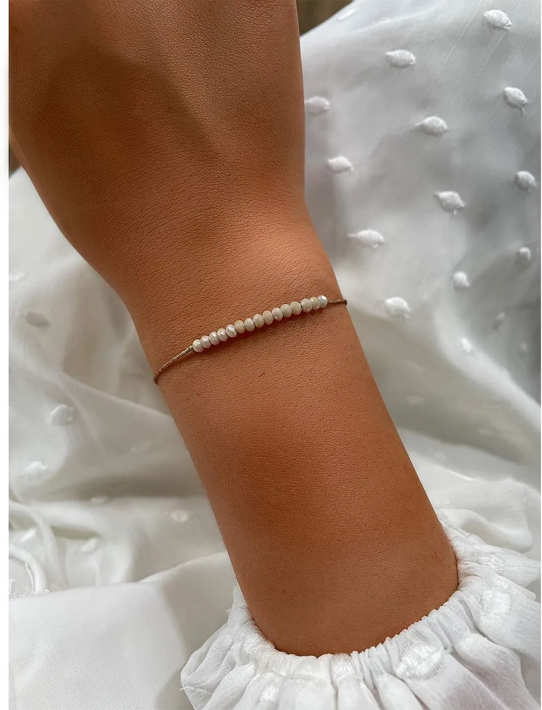 Elegance 11 designs Natural Crystal Friendship Bracelet Best Friend Bracelets Adjustable for Couple Family Women Friendship gifts 2PC
