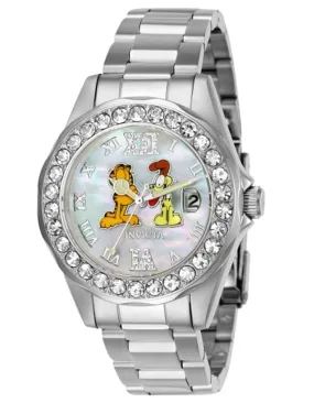 Womens Invicta Character Collection Stainless Steel Watch - Garfield & Odie Edition