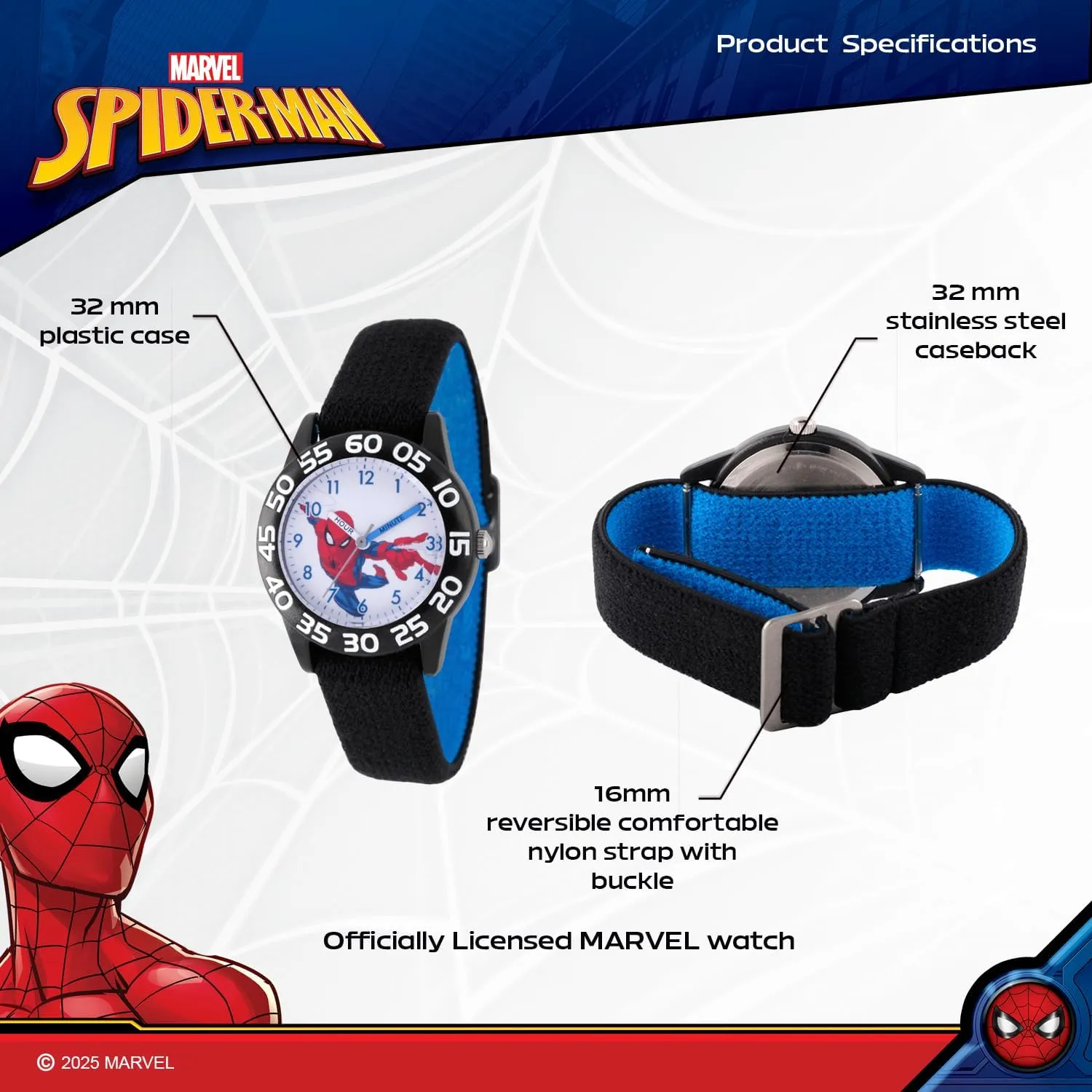 MARVEL Spiderman Watch for Kids