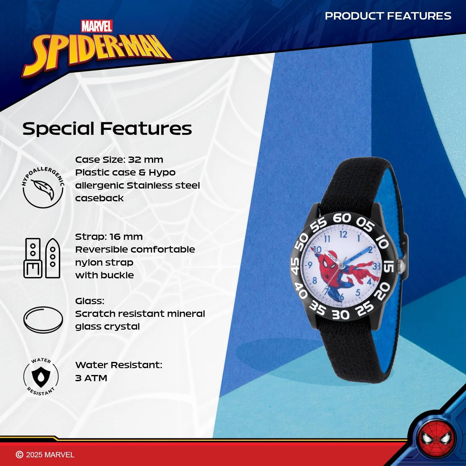 MARVEL Spiderman Watch for Kids