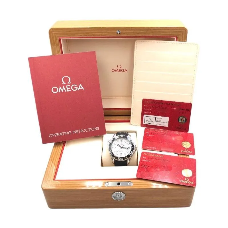 Omega Seamaster Diver 300 Co-Axial Master Chronometer 210.32.42.20.001 Stainless Steel Watch Men's Used