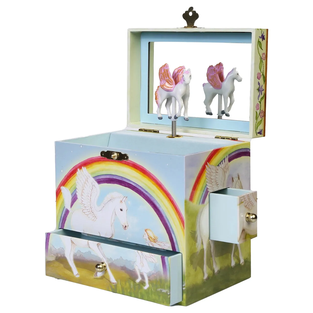 Pegasus Musical Jewelry Box For Little Kids
