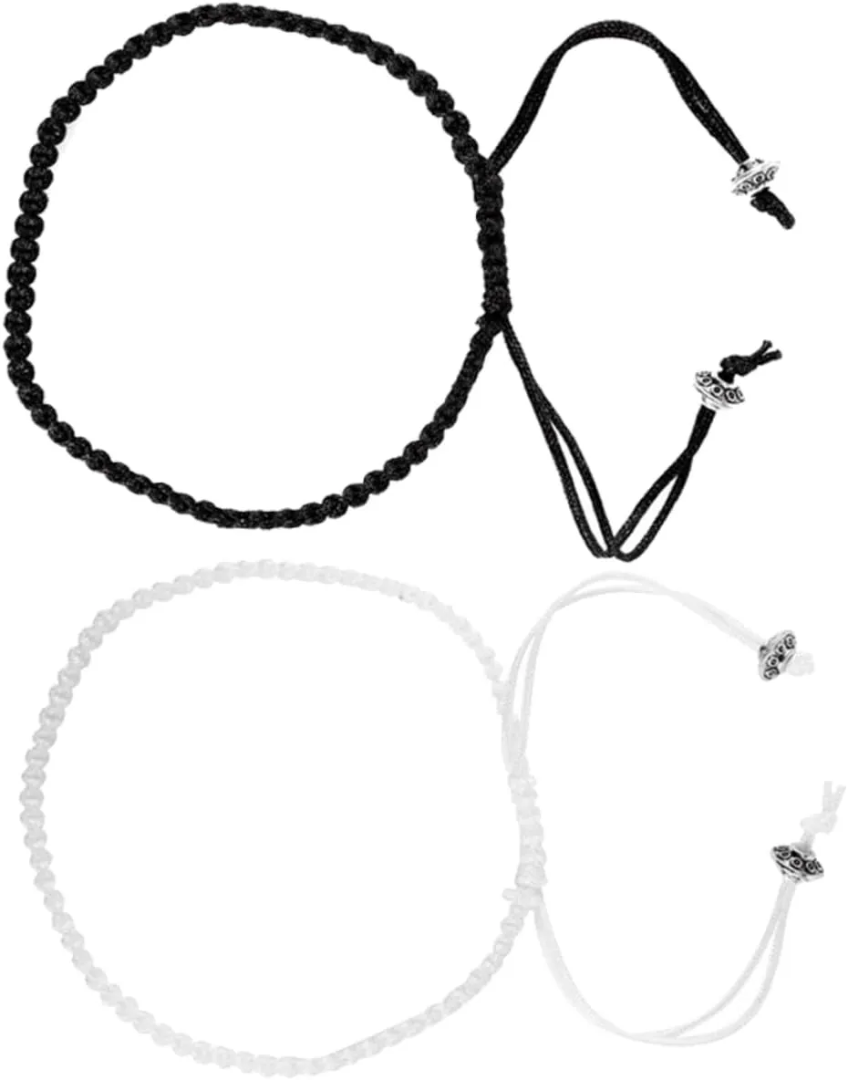 Unique Matching Couples Bracelets Rope Handmade Jewelry Pair for Couples